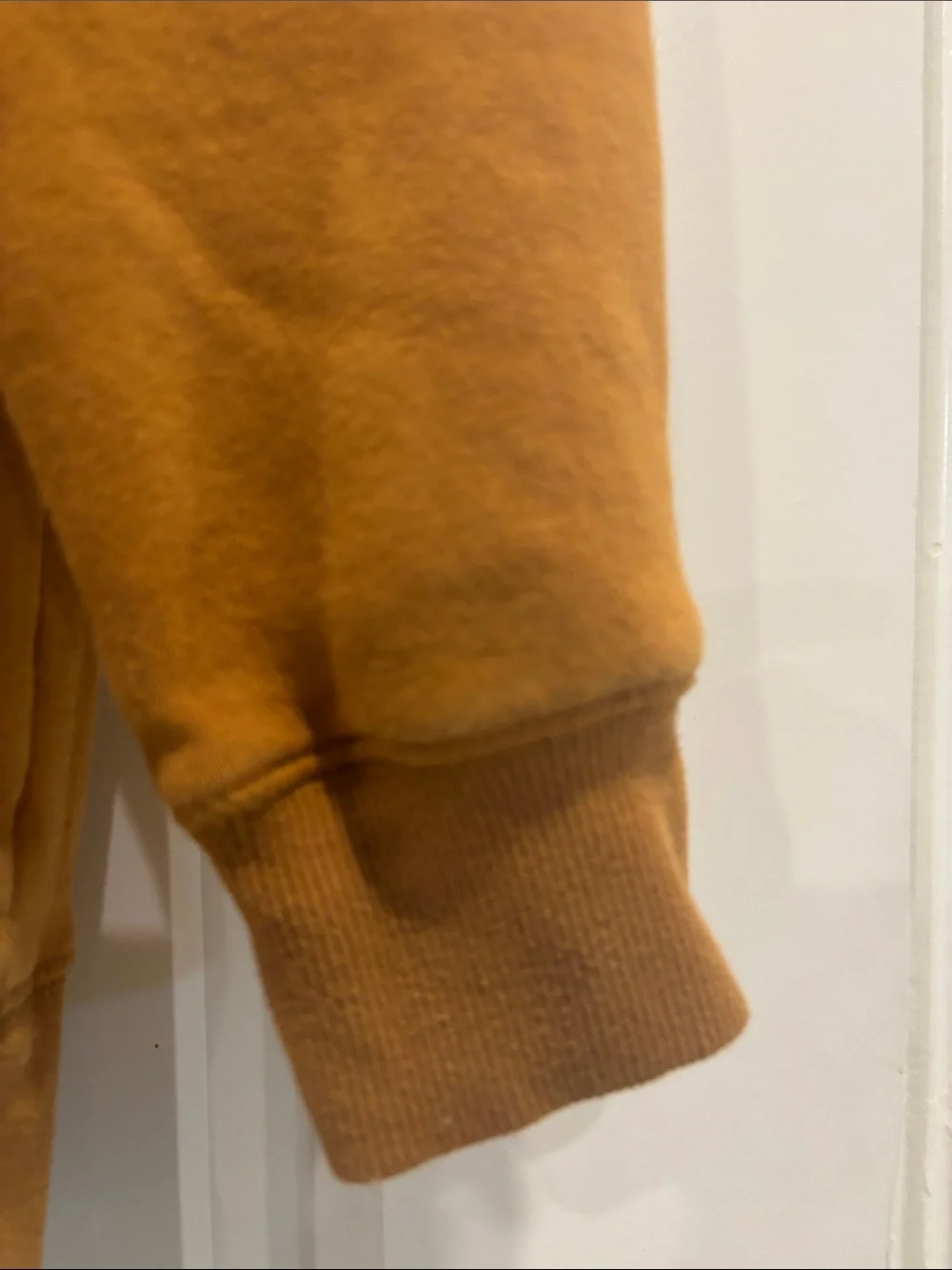 Men's Crewneck Hoodie in Rust Brown with Black Tree Logo